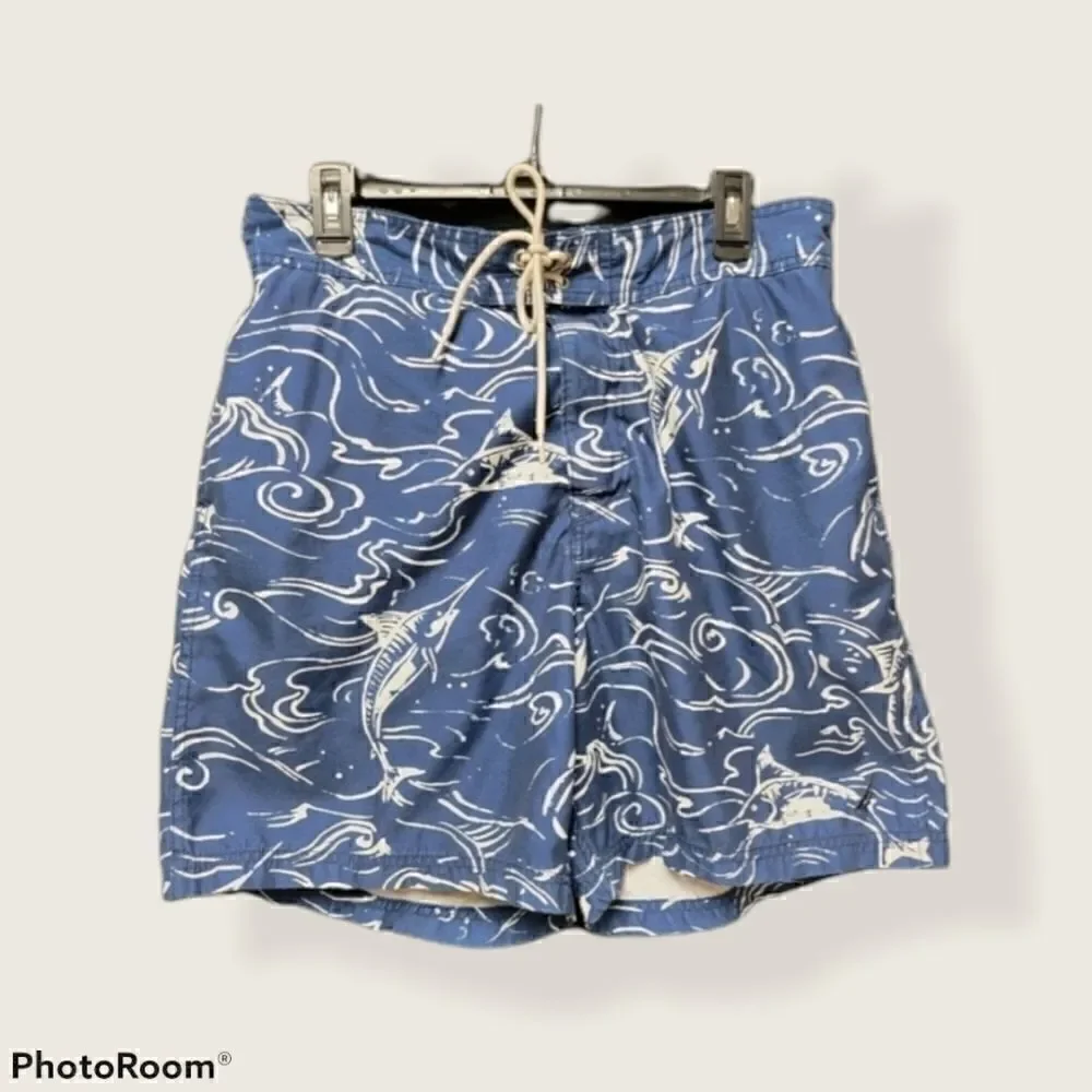 NAUTICA BLUE SWIM TRUNKS
